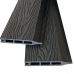 Заборная панель (шип-паз) Wood-X 146х20 Чёрное дерево 3D от производителя  EasyDecking по цене 510 р