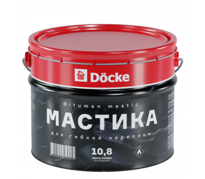  Мастика кровельная 10л от производителя  Docke по цене 3 549 р